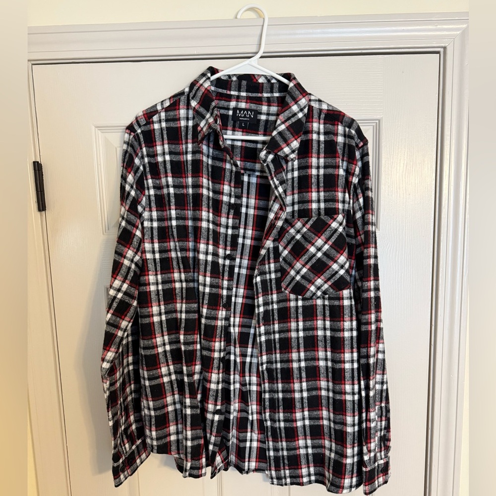 Boohoo Man Flannel